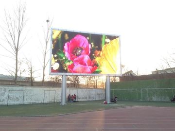 สนามกีฬาขนาดใหญ่ LED Display การโฆษณา 1ft x 1ft Weatherproof with ROHS