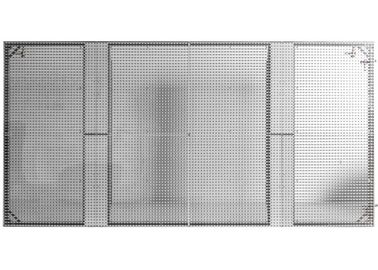 7.8MM P7.81 หน้าจอแสดงผล LED แบบใสสำหรับร้านแก้ว, การออกแบบตู้น้ำหนักเบา